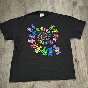 Vtg Brockum Group XL Grateful Dead 1991 Spring‎ East Coast Tour Bear T-Shirt USA